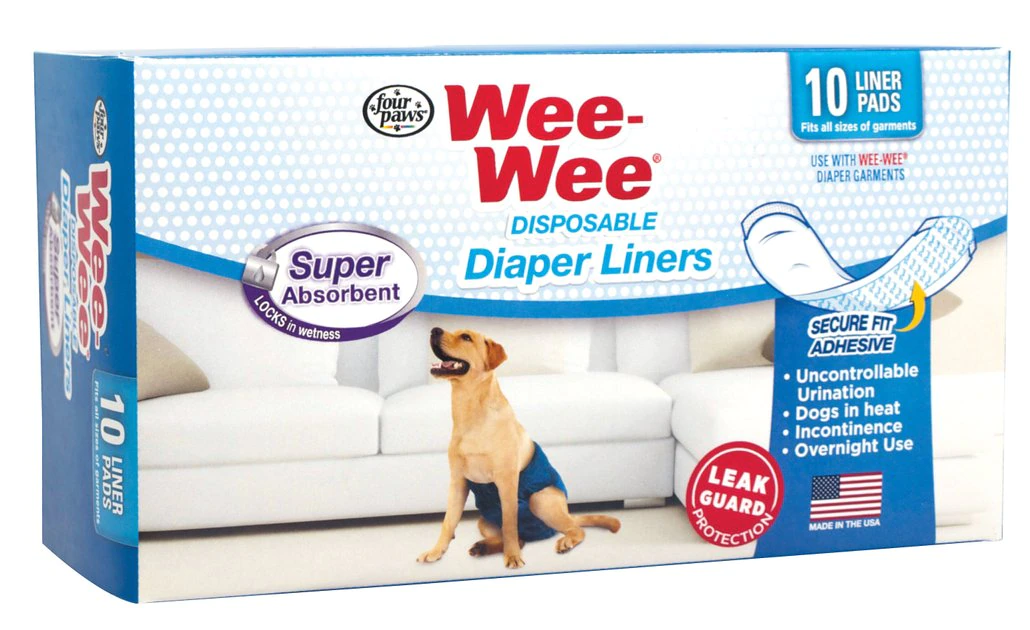 Wee-Wee Disposable Dog Diaper Super Absorbent Liner Pads 9 Wee-Wee Disposable Dog Diaper Super Absorbent Liner Pads - Image 7