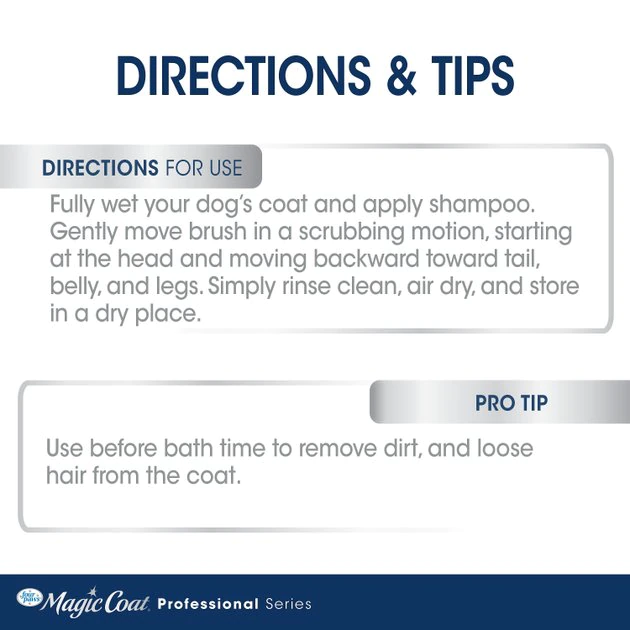 Four Paws Magic Coat Professional Series All-In-One Wet & Dry Dog Brush 7 Four Paws Magic Coat Professional Series All-In-One Wet & Dry Dog Brush - Image 5