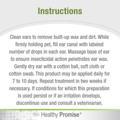 Four Paws Healthy Promise Aloe Ear Mite Treatment for Dogs -Four Paws Sales 2022 124565 PT4. SY630 V1657655407