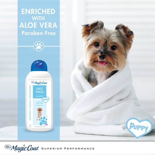 Four Paws Magic Coat Gentle Tearless with Aloe Vera Puppy Shampoo 5 Four Paws Magic Coat Gentle Tearless with Aloe Vera Puppy Shampoo - Image 3