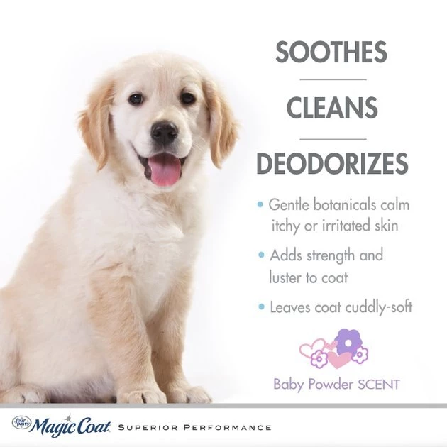 Four Paws Magic Coat Gentle Tearless with Aloe Vera Puppy Shampoo 8 Four Paws Magic Coat Gentle Tearless with Aloe Vera Puppy Shampoo - Image 6