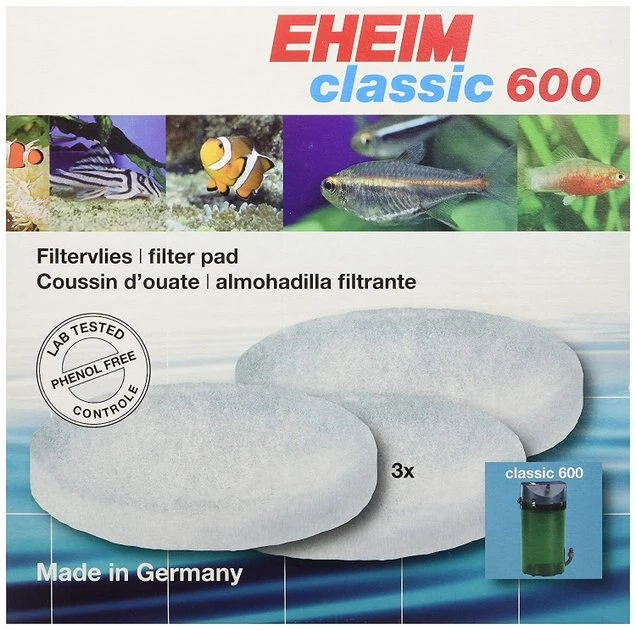 Eheim Classic 600 Fine Foam Pad 2217 Filter Media 3 Eheim Classic 600 Fine Foam Pad 2217 Filter Media