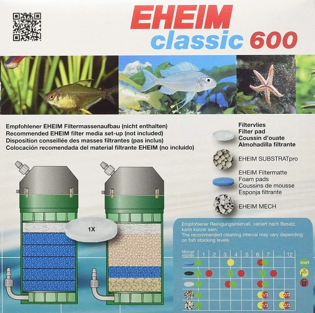 Eheim Classic 600 Fine Foam Pad 2217 Filter Media 4 Eheim Classic 600 Fine Foam Pad 2217 Filter Media - Image 2