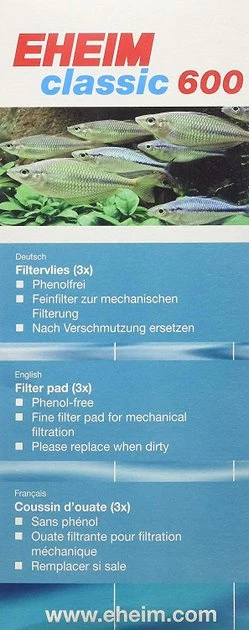 Eheim Classic 600 Fine Foam Pad 2217 Filter Media 6 Eheim Classic 600 Fine Foam Pad 2217 Filter Media - Image 4