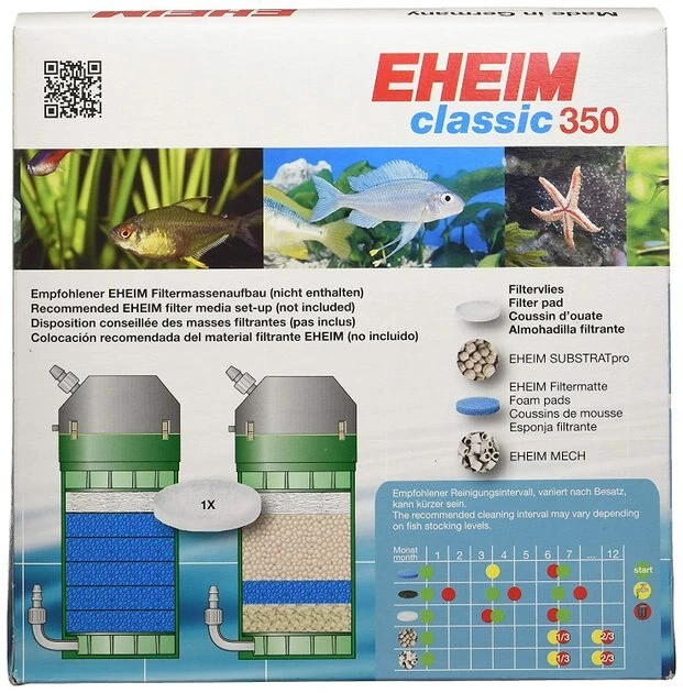 Eheim Classic 2215 Carbon Fine Filter Pads 4 Eheim Classic 2215 Carbon Fine Filter Pads - Image 2
