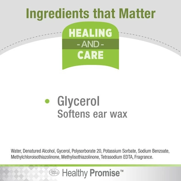 Four Paws Healthy Promise Dog & Cat Ear Wash 6 Four Paws Healthy Promise Dog & Cat Ear Wash - Image 5