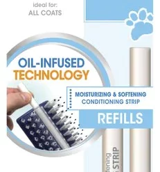 Four Paws Magic Coat Gentle Moisturizing & Softening Conditioning Strip Refills, 2-pack