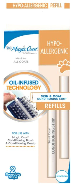 Four Paws Magic Coat Hypo Allergenic Skin & Coat Conditioning Strip Refills, 2-pack 3 Four Paws Magic Coat Hypo Allergenic Skin & Coat Conditioning Strip Refills, 2-pack