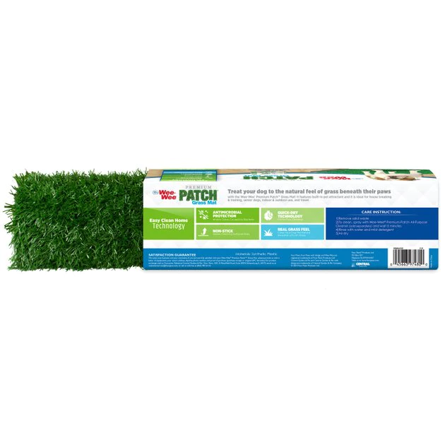 Four Paws Wee-Wee Premium Patch Dog Grass Mat, 22 x 23 in 4 Four Paws Wee-Wee Premium Patch Dog Grass Mat, 22 x 23 in - Image 2