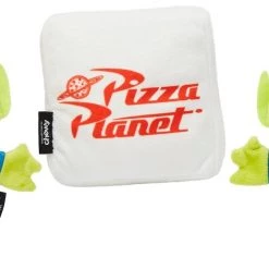 Pixar Aliens Plush Squeaky Dog Toy, 3 count
