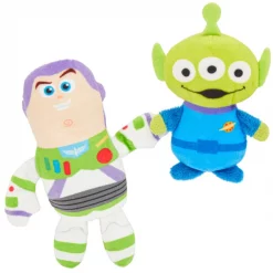 Pixar Buzz Lightyear & Aliens Plush Cat Toy with Catnip, 2 count