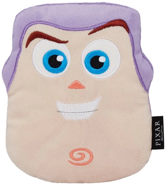 Pixar Buzz Lightyear Round Plush Squeaky Dog Toy 3 Pixar Buzz Lightyear Round Plush Squeaky Dog Toy