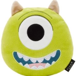 Pixar Mike Wazowski Round Plush Squeaky Dog Toy