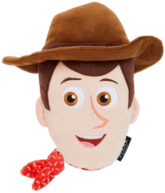 Pixar Woody Round Plush Squeaky Dog Toy 3 Pixar Woody Round Plush Squeaky Dog Toy