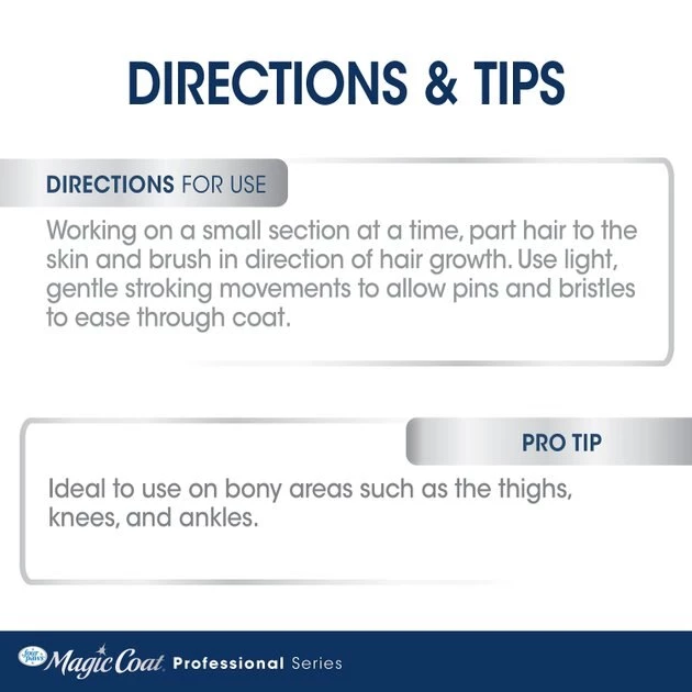 Four Paws Magic Coat Professional Series Flexi-Head Bristle Dog Grooming Brush 7 Four Paws Magic Coat Professional Series Flexi-Head Bristle Dog Grooming Brush - Image 5