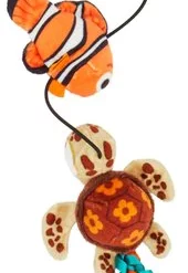 Pixar Nemo & Squirt Bouncy Cat Toy with Catnip