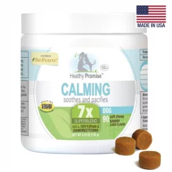 Four Paws Healthy Promise Calming 7x Superblend Liver Flavor Soft Chews Dog Supplement, 90 count -Four Paws Sales 2022 249500 PT2. SY630 V1597942648