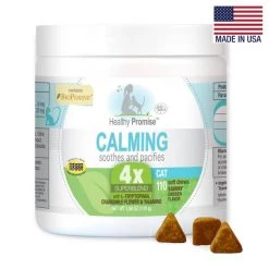 Four Paws Healthy Promise Calming 4x Superblend Chicken Flavor Soft Chews Cat Supplement, 110 count -Four Paws Sales 2022 249502 PT2. SY630 V1597940782