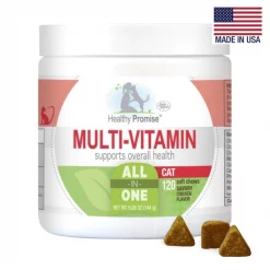 Four Paws Healthy Promise Multi-Vitamin All-In-One Chicken Flavor Soft Chews Cat Supplement, 120 count -Four Paws Sales 2022 249508 PT2. SY630 V1597932781