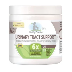 Four Paws Healthy Promise Urinary Tract Support 6x Superblend Chicken & Cheese Flavor Soft Chews Cat Supplement, 110 count