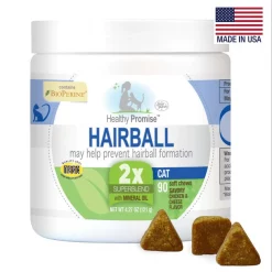 Four Paws Healthy Promise Hairball 2x Superblend Chicken & Cheese Flavor Soft Chews Cat Supplement, 90 count 13 Four Paws Healthy Promise Hairball 2x Superblend Chicken & Cheese Flavor Soft Chews Cat Supplement, 90 count -Four Paws Sales 2022 249512 PT2. SY630 V1597934837