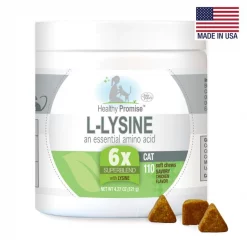Four Paws Healthy Promise Immune Support with L-Lysine Chews Supplement for Cats, 110 count -Four Paws Sales 2022 249514 PT2. SY630 V1597932451