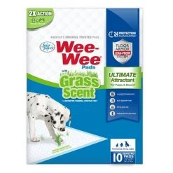 Four Paws Wee-Wee Grass Scented Puppy Pads, 22 x 23 -Four Paws Sales 2022 286422 PT6. SY630 V1619819245