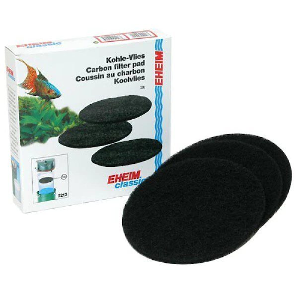 Eheim 2213 Canister Carbon Filter Pads 3 Eheim 2213 Canister Carbon Filter Pads