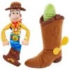 Pixar Woody + Boot Plush Squeaky Toy Dog Toy