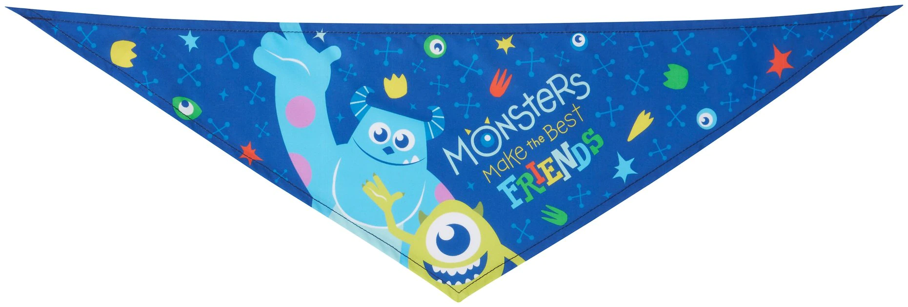 Pixar Monster's Inc "Monsters Make the Best Friends" Dog & Cat Bandana 7 Pixar Monster's Inc "Monsters Make the Best Friends" Dog & Cat Bandana - Image 5