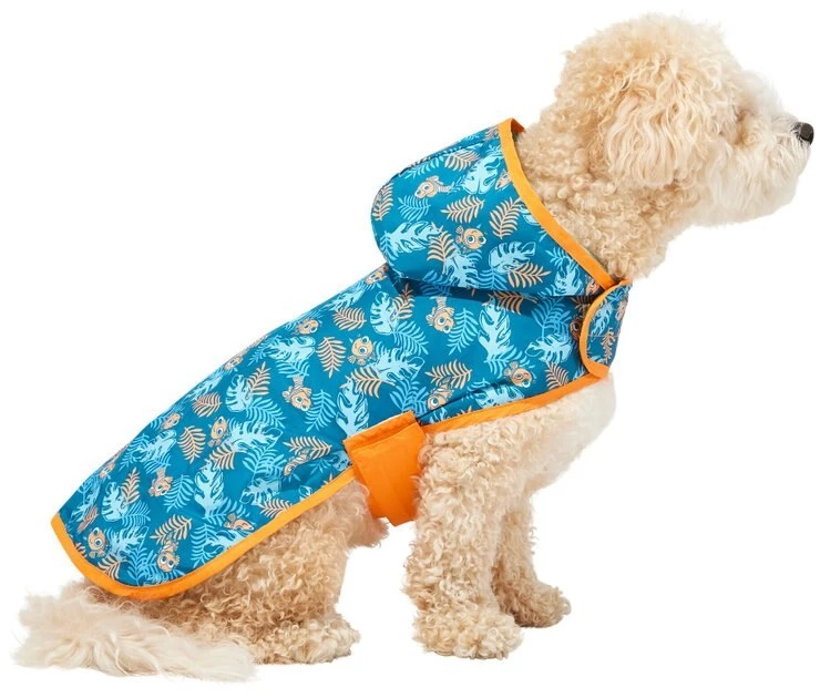 Pixar Finding Nemo "Make a Splash" Dog & Cat Packable Raincoat 5 Pixar Finding Nemo "Make a Splash" Dog & Cat Packable Raincoat - Image 3