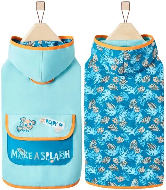 Pixar Finding Nemo "Make a Splash" Dog & Cat Packable Raincoat 6 Pixar Finding Nemo "Make a Splash" Dog & Cat Packable Raincoat - Image 4