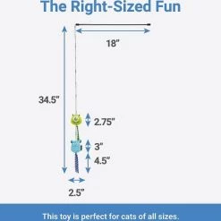 Pixar Aliens Plush with Rope Squeaky Dog Toy + Mike Wazowski & Sulley Teaser Cat Toy with Catnip -Four Paws Sales 2022 319544 PT5. SY630 V1630617100