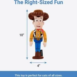 Pixar Woody Plush Kicker + Buzz Lightyear Teaser Cat Toy with Catnip -Four Paws Sales 2022 319550 PT2. SY630 V1630616787