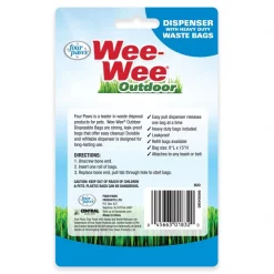 Four Paws Wee-Wee Leak-proofOutdoor Dog Waste Bag Dispenser & Bags, 30 count -Four Paws Sales 2022 329168 PT5. SY630 V1633391545