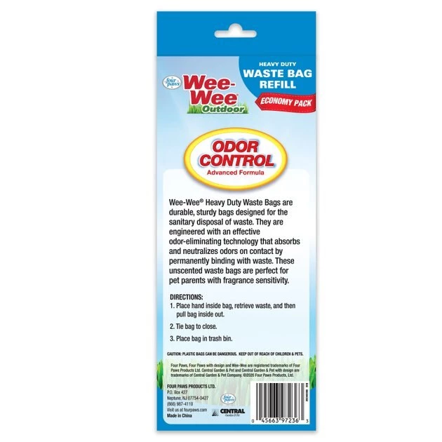 Four Paws Wee-Wee Outdoor Odor Control Heavy Duty Dog Waste Bags 8 Four Paws Wee-Wee Outdoor Odor Control Heavy Duty Dog Waste Bags - Image 6
