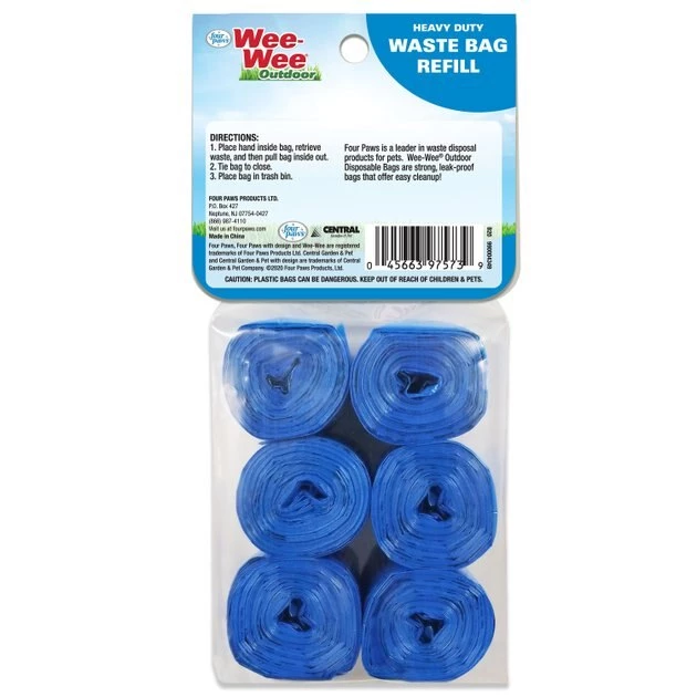 Four Paws Wee-Wee Outdoor Heavy Duty Dog Waste Bag, 90 count 8 Four Paws Wee-Wee Outdoor Heavy Duty Dog Waste Bag, 90 count - Image 6