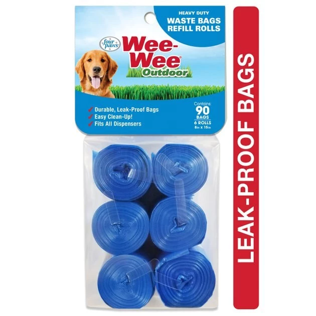 Four Paws Wee-Wee Outdoor Heavy Duty Dog Waste Bag, 90 count 9 Four Paws Wee-Wee Outdoor Heavy Duty Dog Waste Bag, 90 count - Image 7