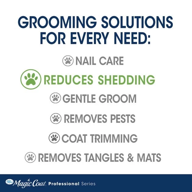 Four Paws Magic Coal Professional Series Self Cleaning Slicker Dog Brush, Blue, Large 9 Four Paws Magic Coal Professional Series Self Cleaning Slicker Dog Brush, Blue, Large - Image 7