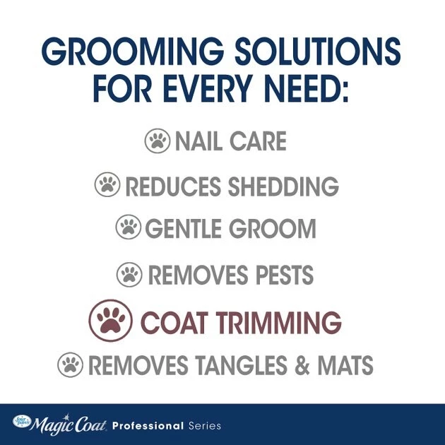 Four Paws Magic Coal Professional Series Ear & Eye Dog Scissors, Blue 9 Four Paws Magic Coal Professional Series Ear & Eye Dog Scissors, Blue - Image 7