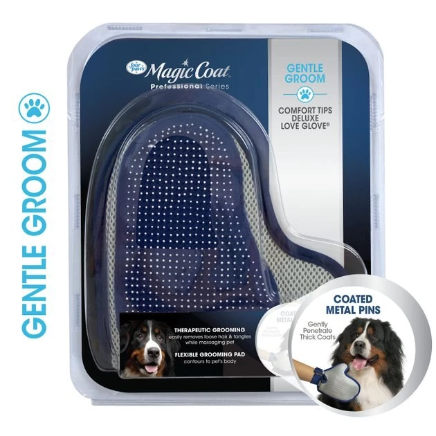 Four Paws Magic Coat Professional Series Comfort Tips Deluxe Dog Grooming Glove 5 Four Paws Magic Coat Professional Series Comfort Tips Deluxe Dog Grooming Glove - Image 3