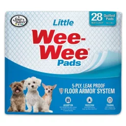 Wee-Wee Little Dog Pee Pads 16.5 x 23.5-in, Unscented