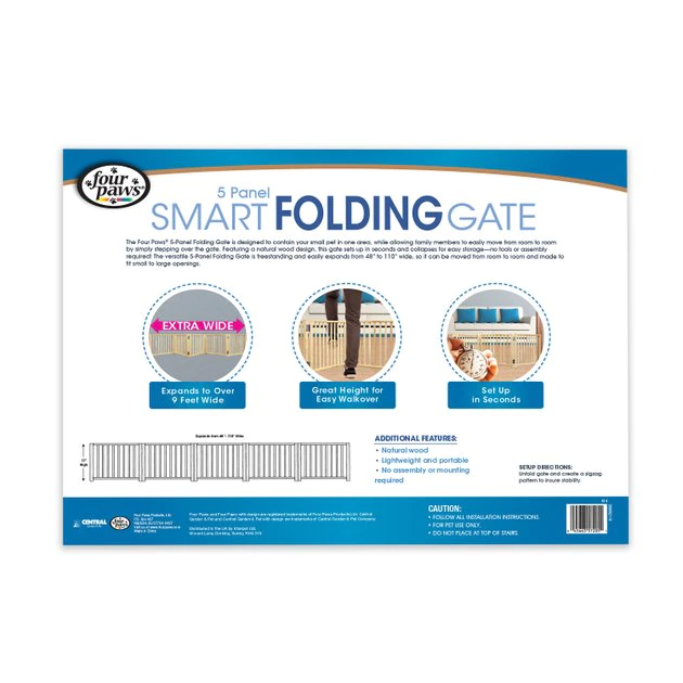 Four Paws Smart Folding Gate 7 Four Paws Smart Folding Gate - Image 5