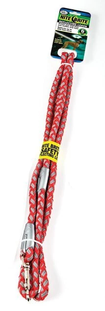 Four Paws Nite Brite Reflecting Dog Leash 9 Four Paws Nite Brite Reflecting Dog Leash - Image 7