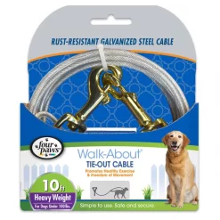 Four Paws Heavy Weight Tie Out Cable