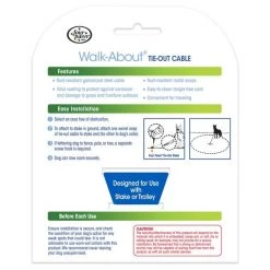 Four Paws Heavy Weight Tie Out Cable -Four Paws Sales 2022 67691 PT5. SY630 V1627347095