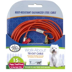 Four Paws Puppy Tie Out Cable