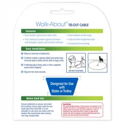 Four Paws Puppy Tie Out Cable 12 Four Paws Puppy Tie Out Cable -Four Paws Sales 2022 67699 PT3. SY630 V1627355278