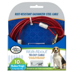 Four Paws Medium Weight Tie Out Cable