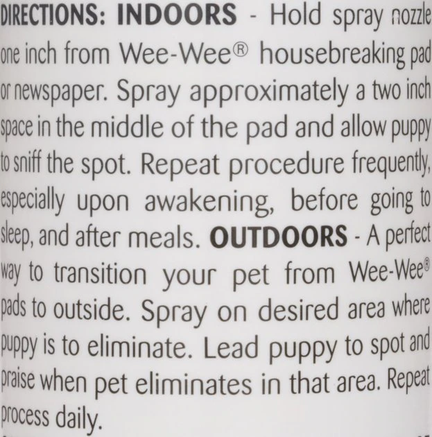 Wee-Wee Housebreaking Aid Pump Spray 5 Wee-Wee Housebreaking Aid Pump Spray - Image 3